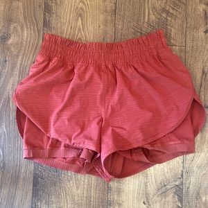 Lululemon High Waisted Lined Running Short